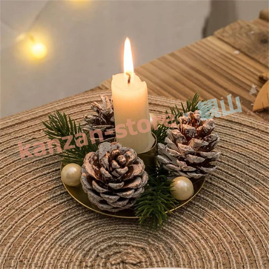 クリスマス 飾り クリスマスツリー キャンドルスタンド 燭台