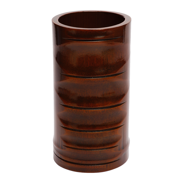 花瓶 フラワーベース 陶器 花びん 花器 花入れ 根竹風寸胴 61C-3604-NJ