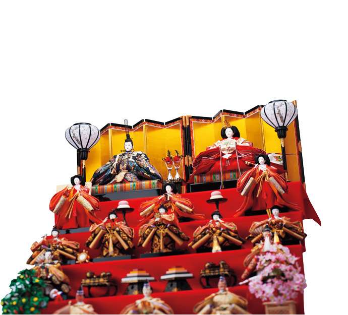 ひな人形 雛人形 七段飾り 十五人飾り : 人形広場 雛人形・五月人形