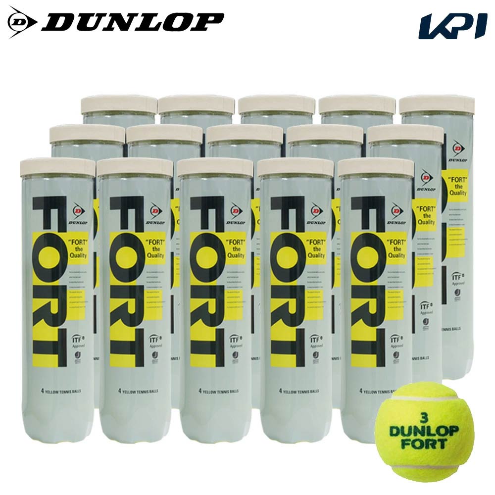DUNLOP（ダンロップ） 「FORT フォート [2個入]1缶」テニスボール