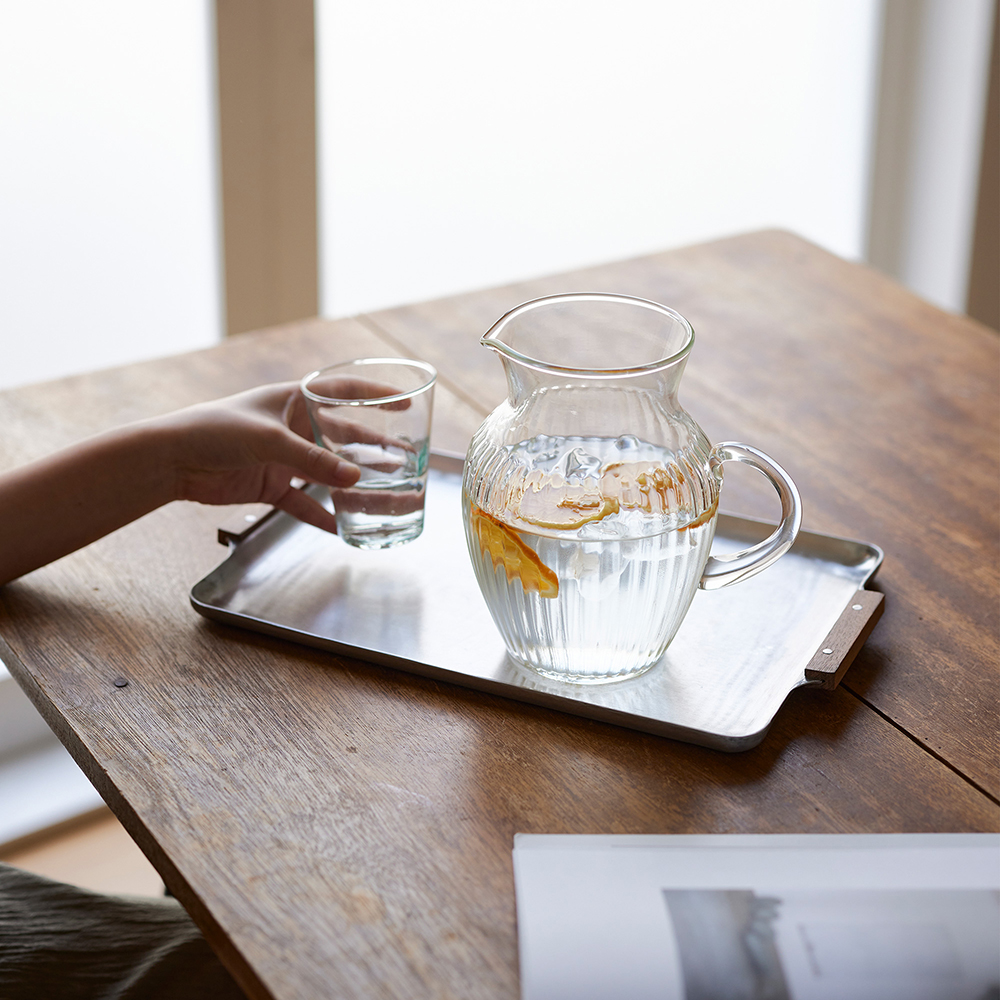 トレー アルミ おしゃれ 雑貨 日用品 アンティーク 業務用 配膳盆