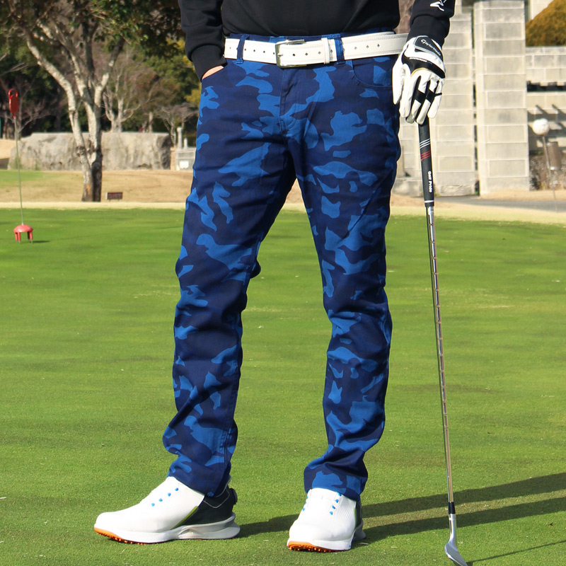 ゴルフパンツ メンズ ゴルフウェア ストレッチ スキニーパンツ