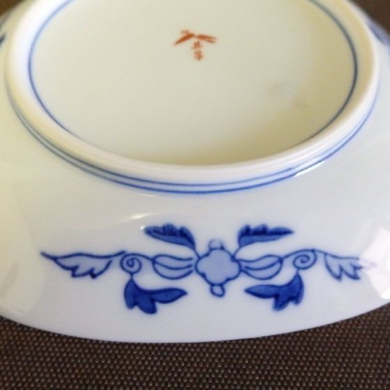 有田焼 賞美堂 春秋文銘々皿揃え（5客）其泉 得トクセール : リビング