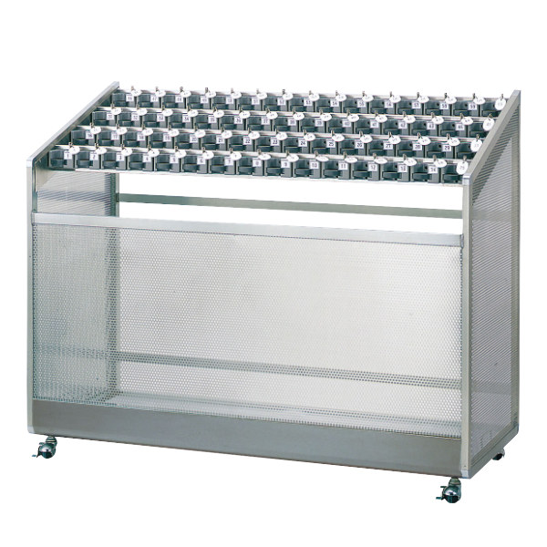 山崎産業 （法人限定） 傘立て 業務用 60本立て 鍵付 アンブラーNLJ