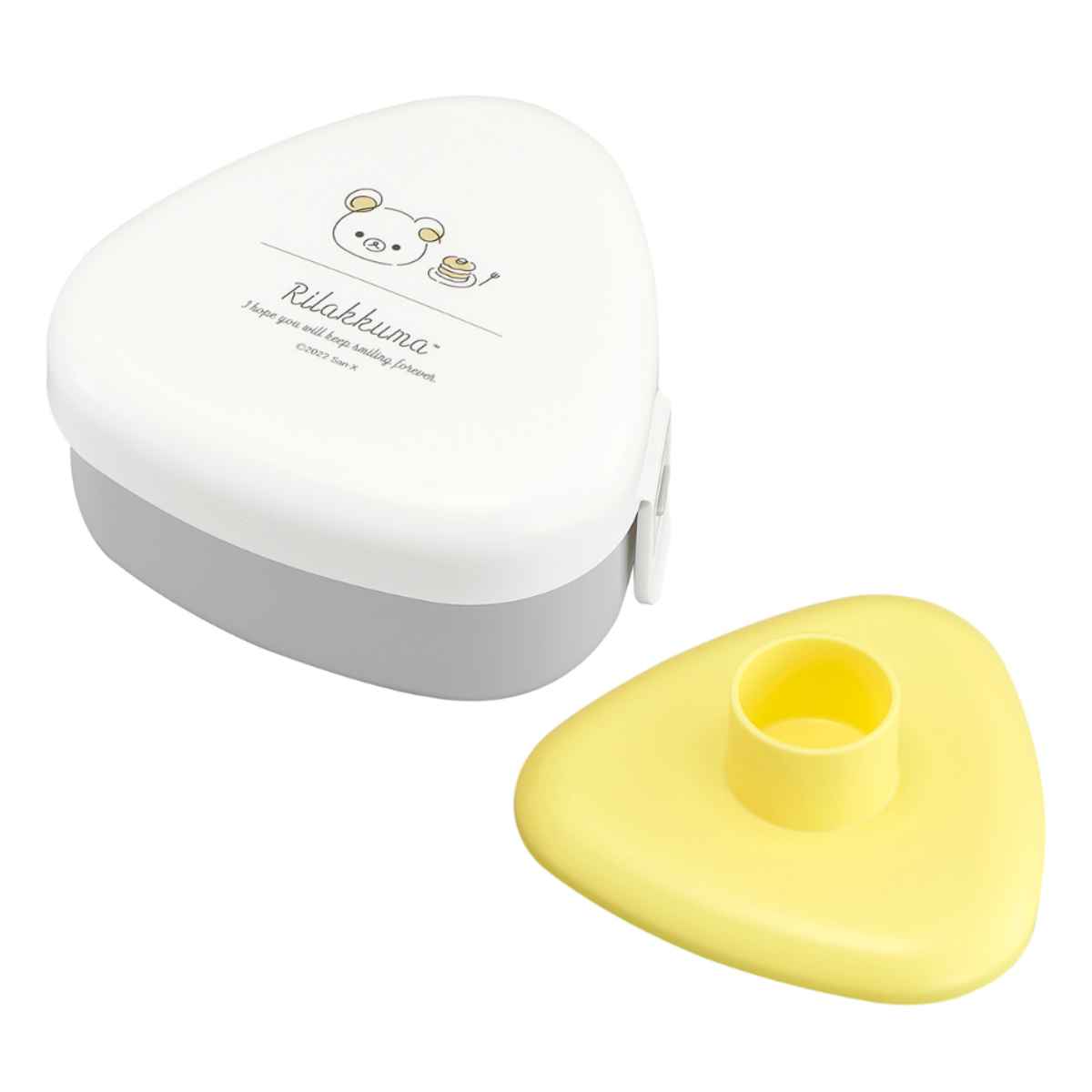 リラックマ おにぎりケース 290ml 抗菌 レンジ対応 （ おむすびケース