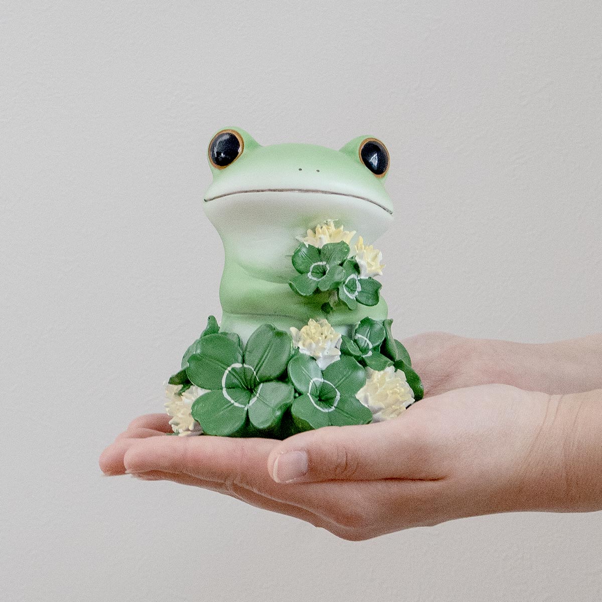 オーナメント ミニガーデン ラッキークローバーとカエル Copeau