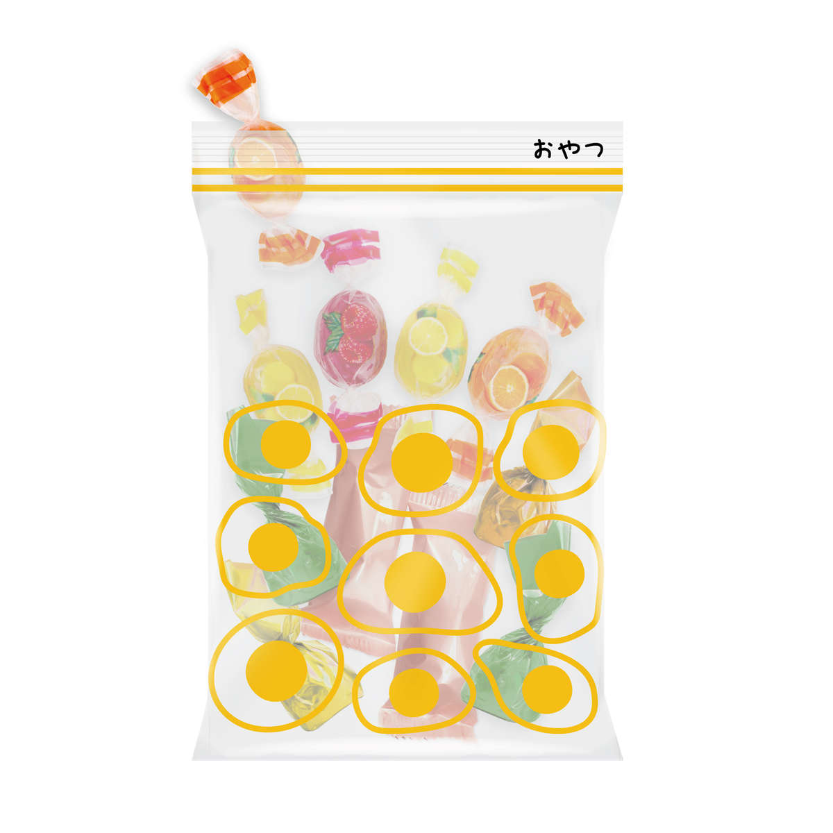 オルディ（ORDIY） 保存袋 プラスプラス デザイン ジッパーバッグ