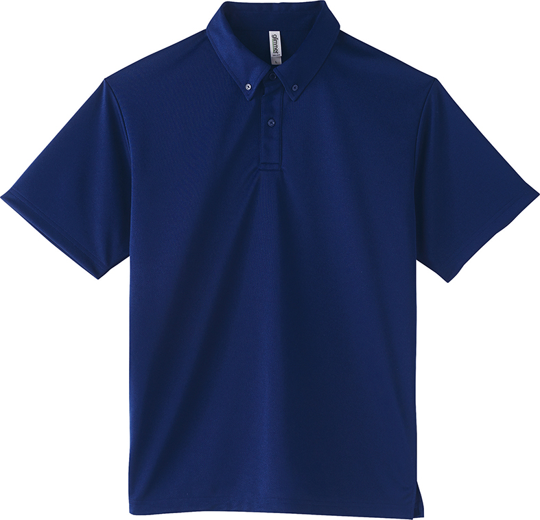 glimmer（グリマー） ポロシャツ 無地 速乾 ドライ サラサラ 半袖 4.4