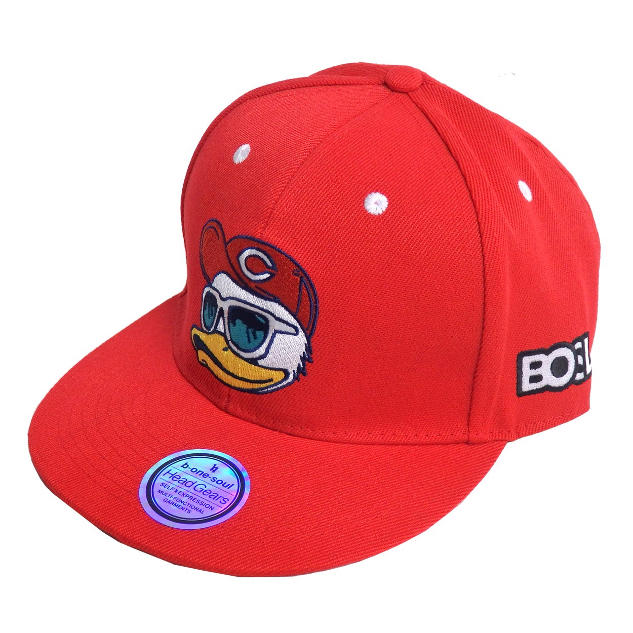 DUCK DUDE キャップ 広島東洋カープ コラボキャップ 刺繍 ダック