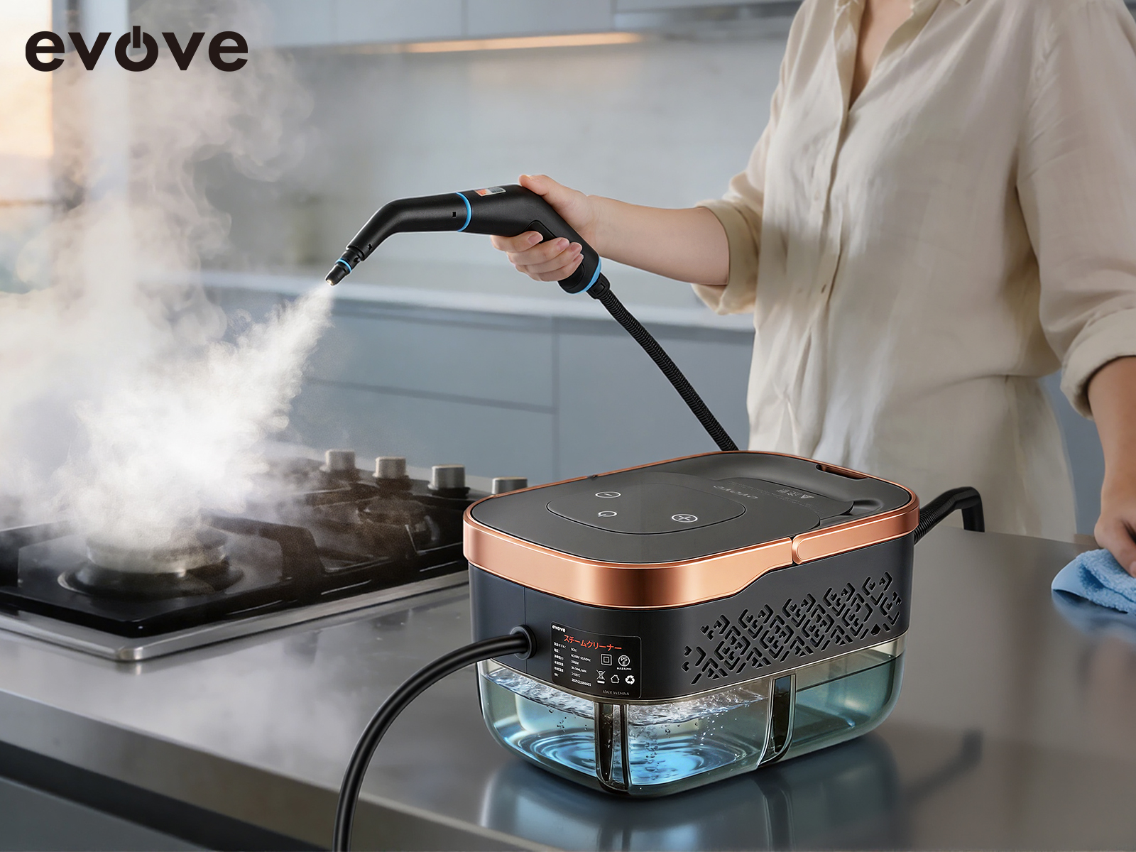 MOOSOO ＼超PayPay祭☆！15999円→13999円／スチームクリーナー