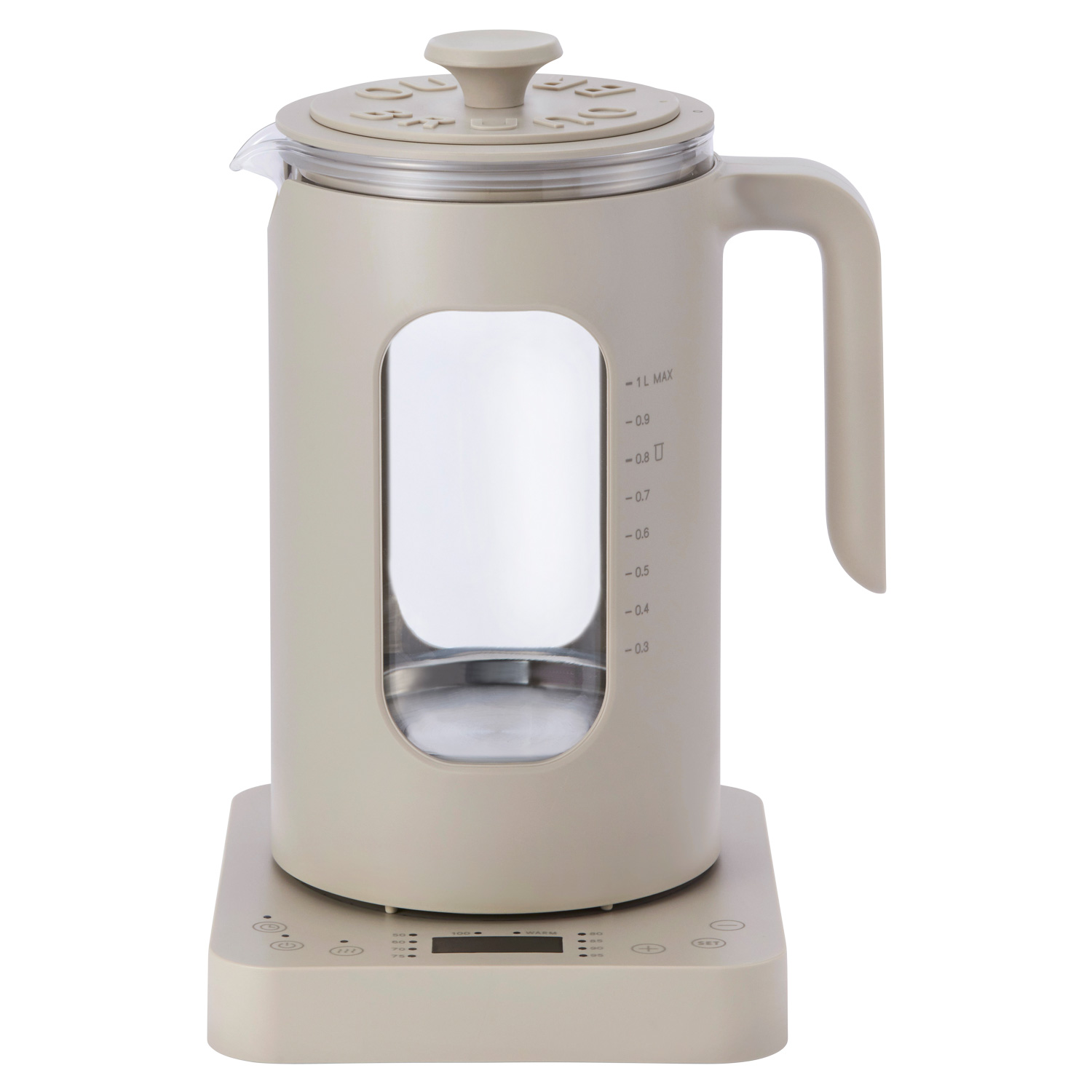 BRUNO（ブルーノ） 特典付き 電気ケトル 1L 温度調節 マルチケトル