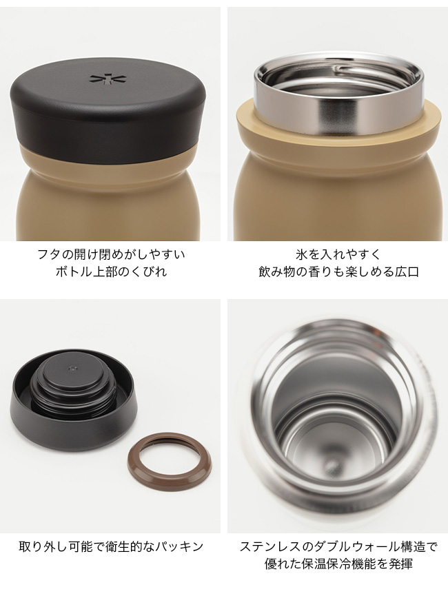 snow peak（スノーピーク） ステンレス真空ボトルタイプM500 2025 春夏