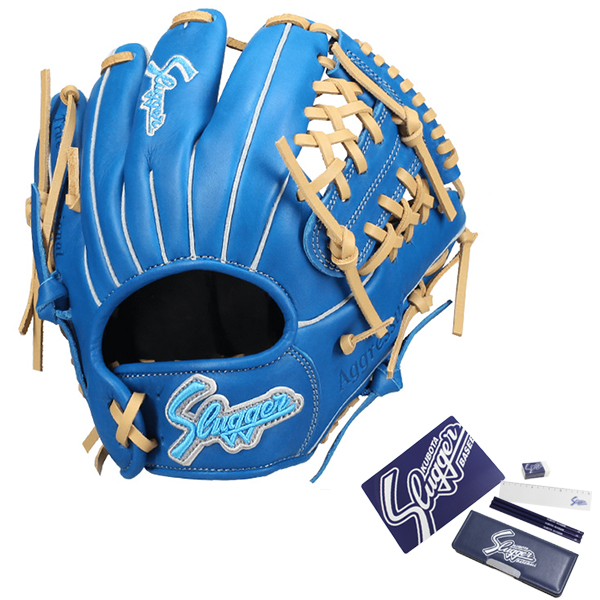 久保田スラッガー 軟式グローブ（色：ブルー系）｜グローブ｜野球