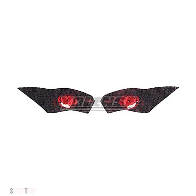 互換品】 カワサキ バイク 3D フロントフェアリング ヘッドライト