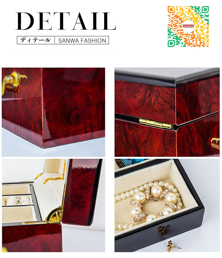 ジュエリーボックス アクセサリーケース アクセサリー収 納 コンパクト