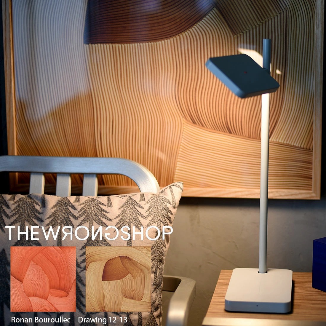 WRONGSHOP ロングショップ ロナン・ブルレック ポスター 単品 アート