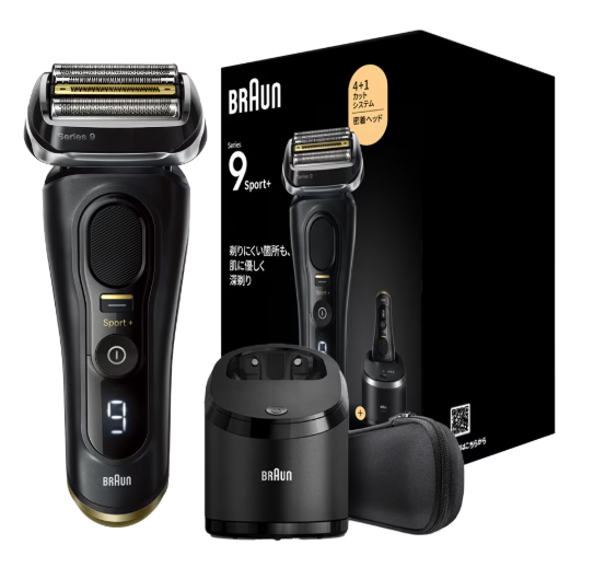 BRAUN Series 9 ブラウン 電気シェーバー シリーズ9 SPORT+ ブラック