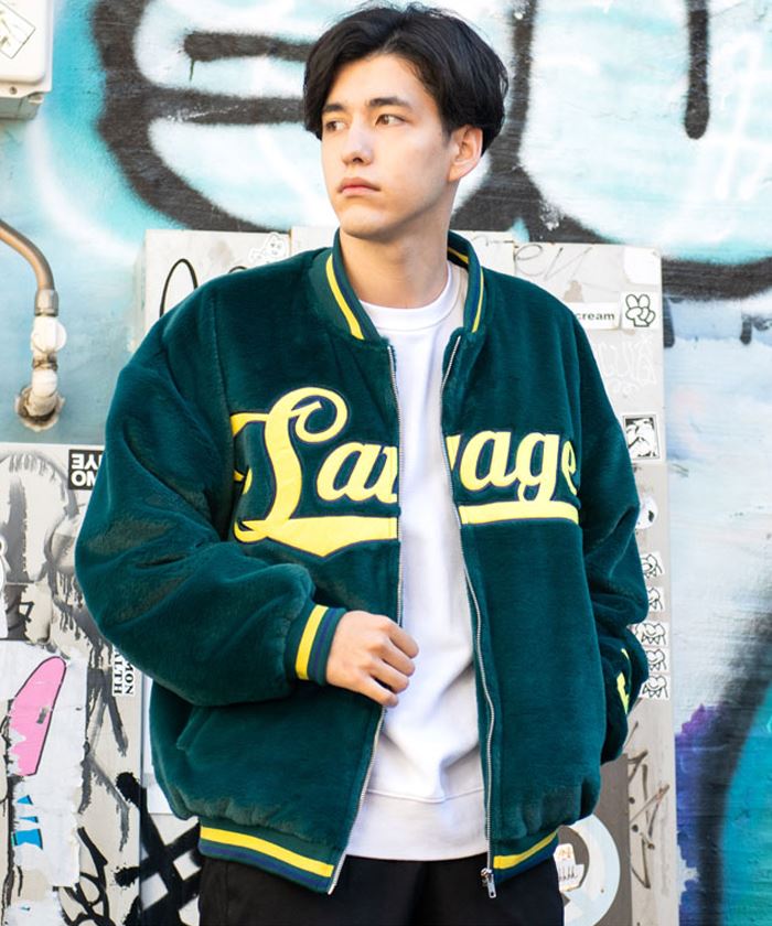 CavariA（キャバリア） スタジャン メンズ ブルゾン レディース