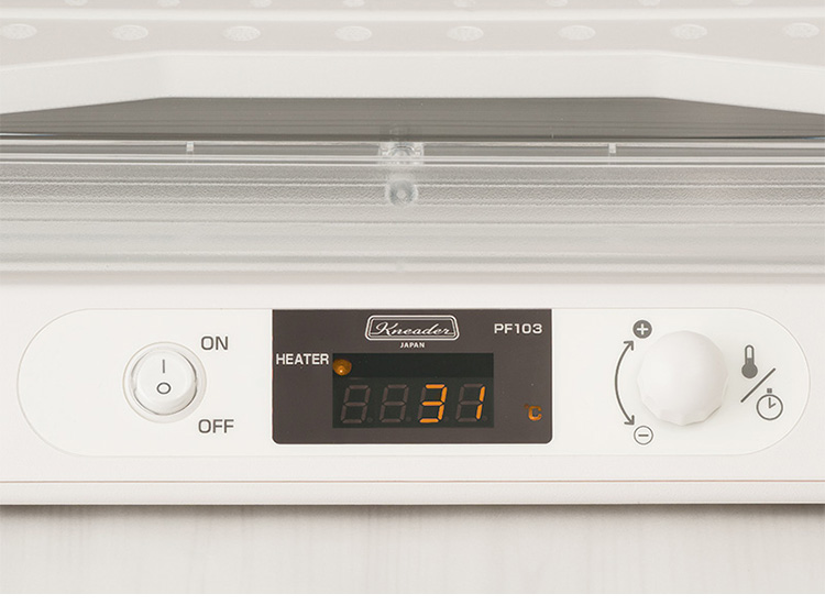 洗えてたためる発酵器 PF103 （日本ニーダー パン発酵器 電子発酵器