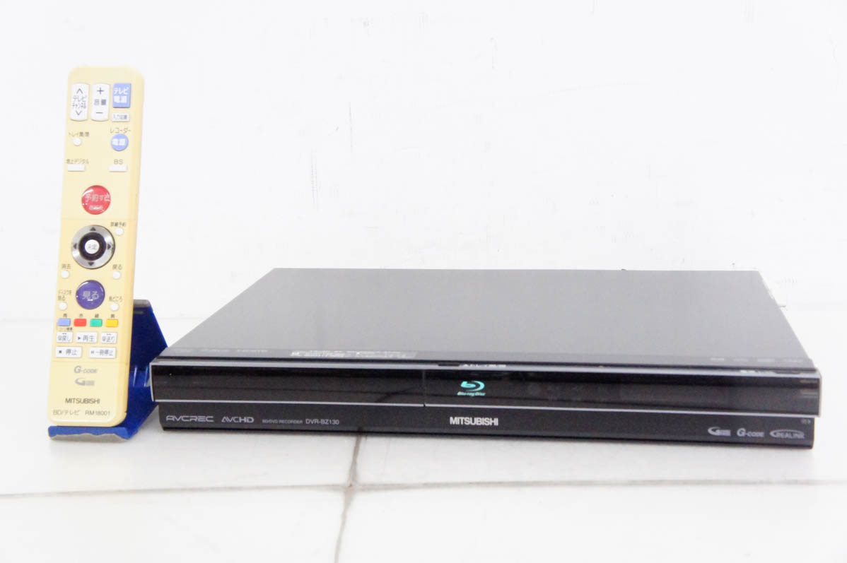 中古 三菱 ブルーレイレコーダー REAL DVR-BZ130 HDD320GB搭載 : エス