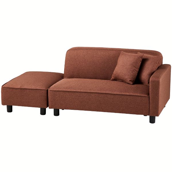 新生活応援◇2,000円OFFクーポン] ソファー 2人掛け オットマン