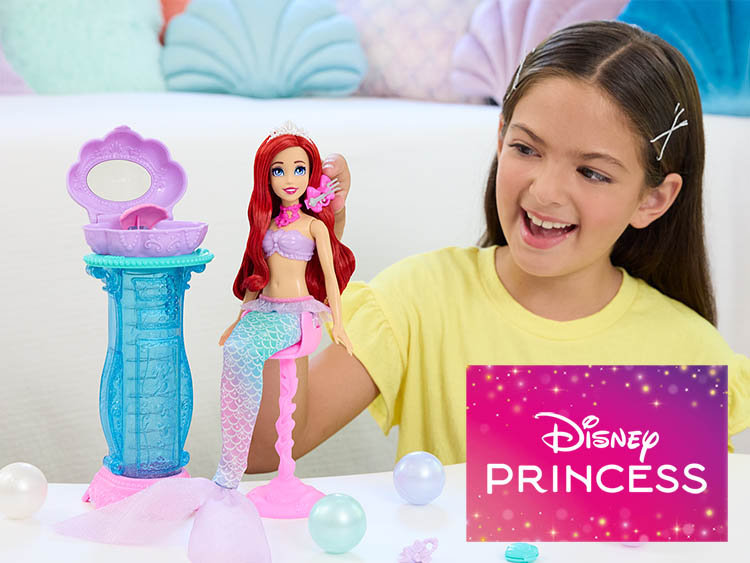 ディズニープリンセス アリエル しんじゅがポンッ！きらきらドレッサー