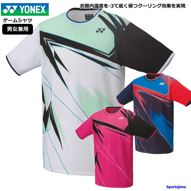 YONEX（ヨネックス） ゲームシャツ メンズ 半袖 シャツ トレーニング