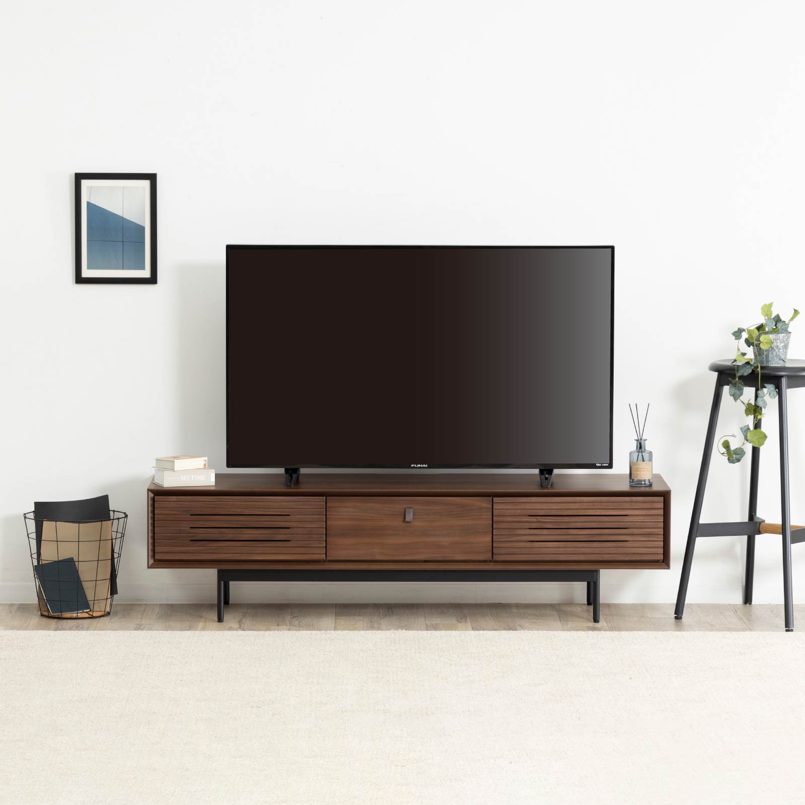 シギヤマ家具工業 テレビ台 テレビボード 幅 150 cm おしゃれ 北欧