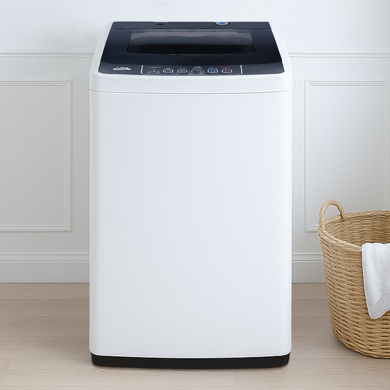 ONE STEP 全自動洗濯機 7kg 洗濯機 7kg 縦型 一人暮らし 縦型洗濯機