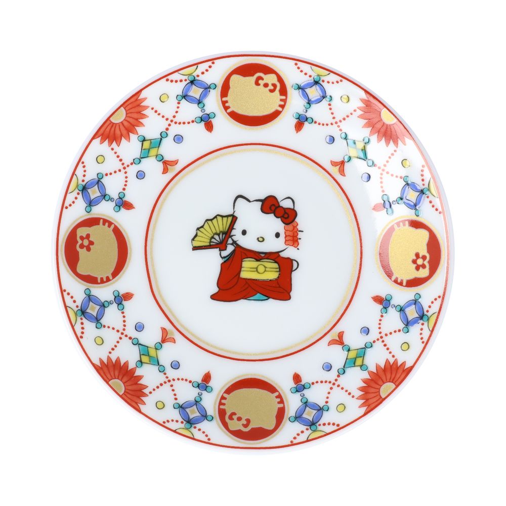 九谷焼 【再入荷】 ハローキティ豆皿 【5柄から選べる】9.5cm 豆皿 和
