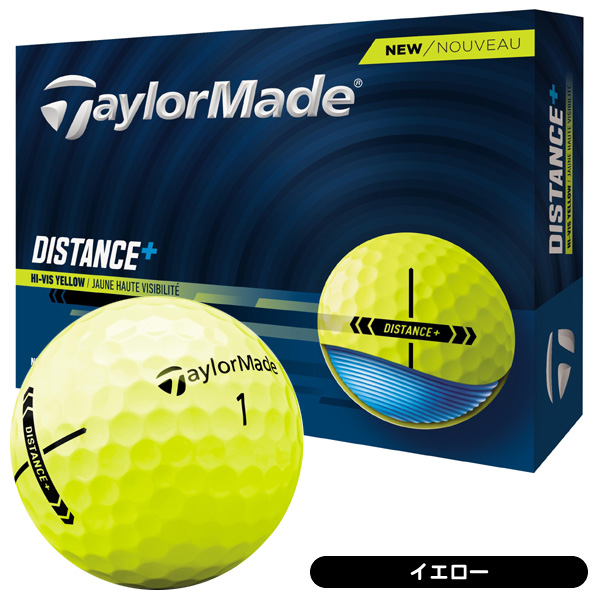 TaylorMade（テーラーメイド） 2025 ディスタンス プラス ゴルフボール