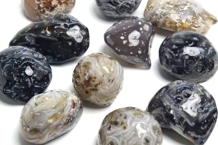 水入り瑪瑙 種類お任せ (約90g~100g) メノウ ジオード ウォーター