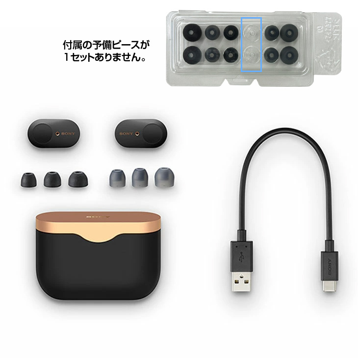 SONY（ソニー） SONY WF-1000XM3 完全ワイヤレス ノイズキャンセリング