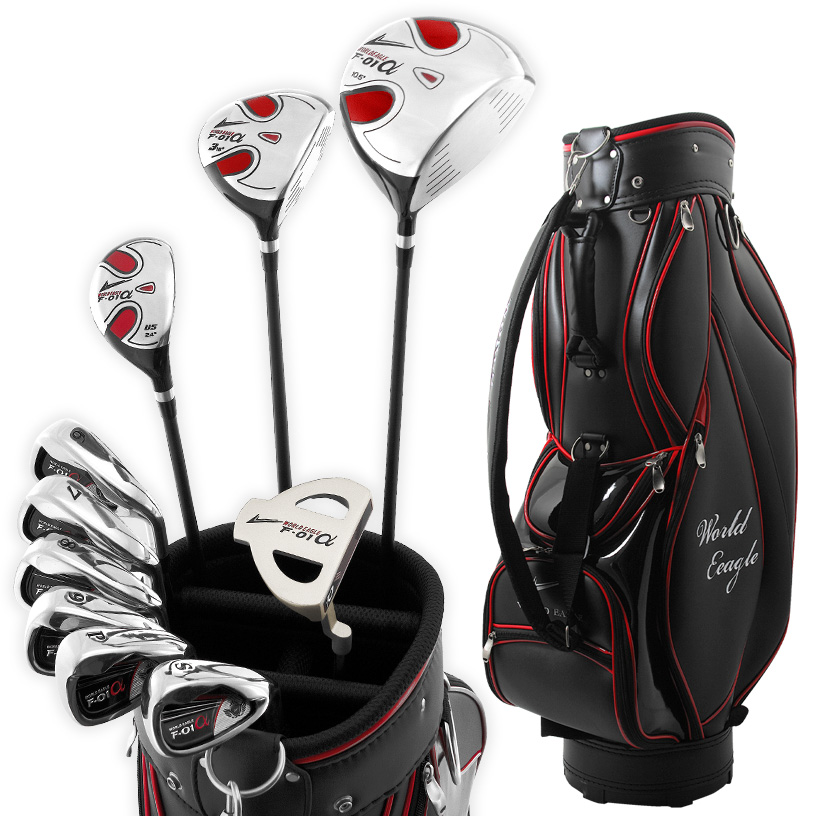 WORLD EAGLE ゴルフクラブセット ワールドイーグル メンズ F-01α 13点