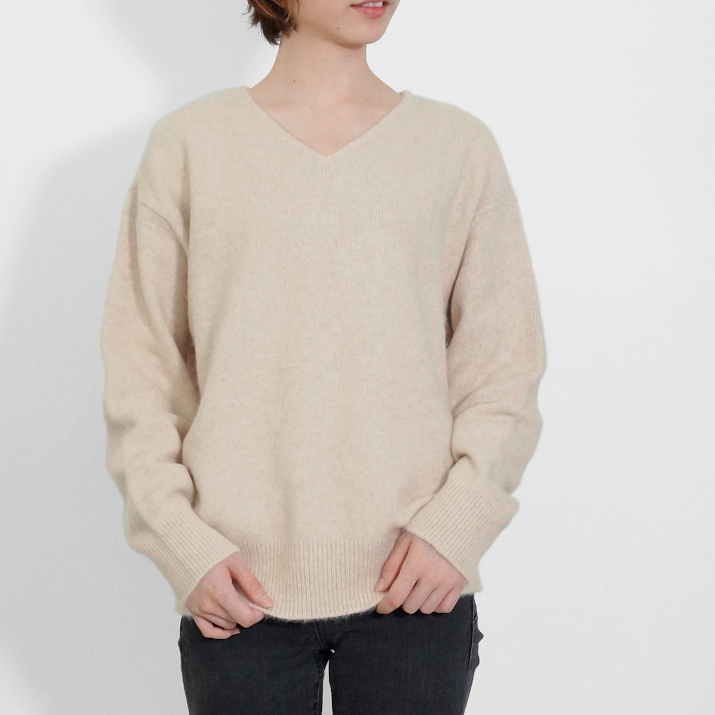 PRODIGAL（プロディガル） ラクーン Vネック プルオーバー セーター