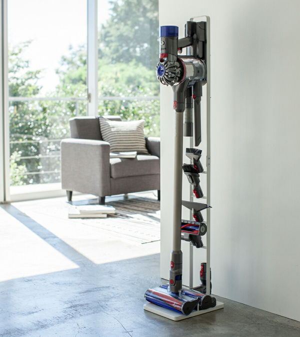 tower 山崎実業 コードレスクリーナースタンド タワー 公式 白 黒 3540