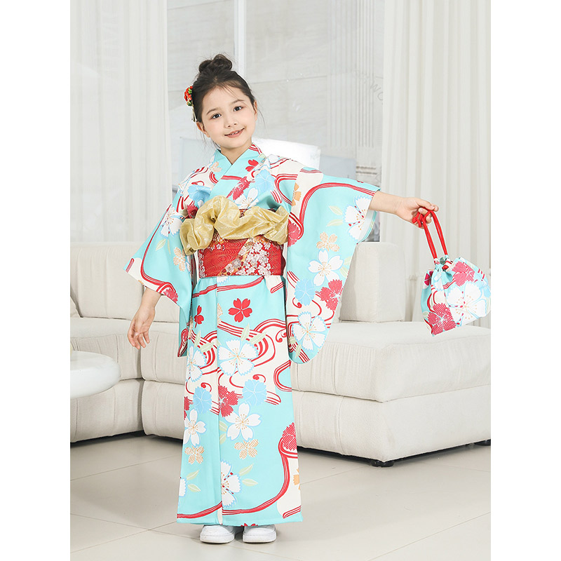 2点300円OFF 七五三 着物 753 女の子 着物セット子ども用着物 着物