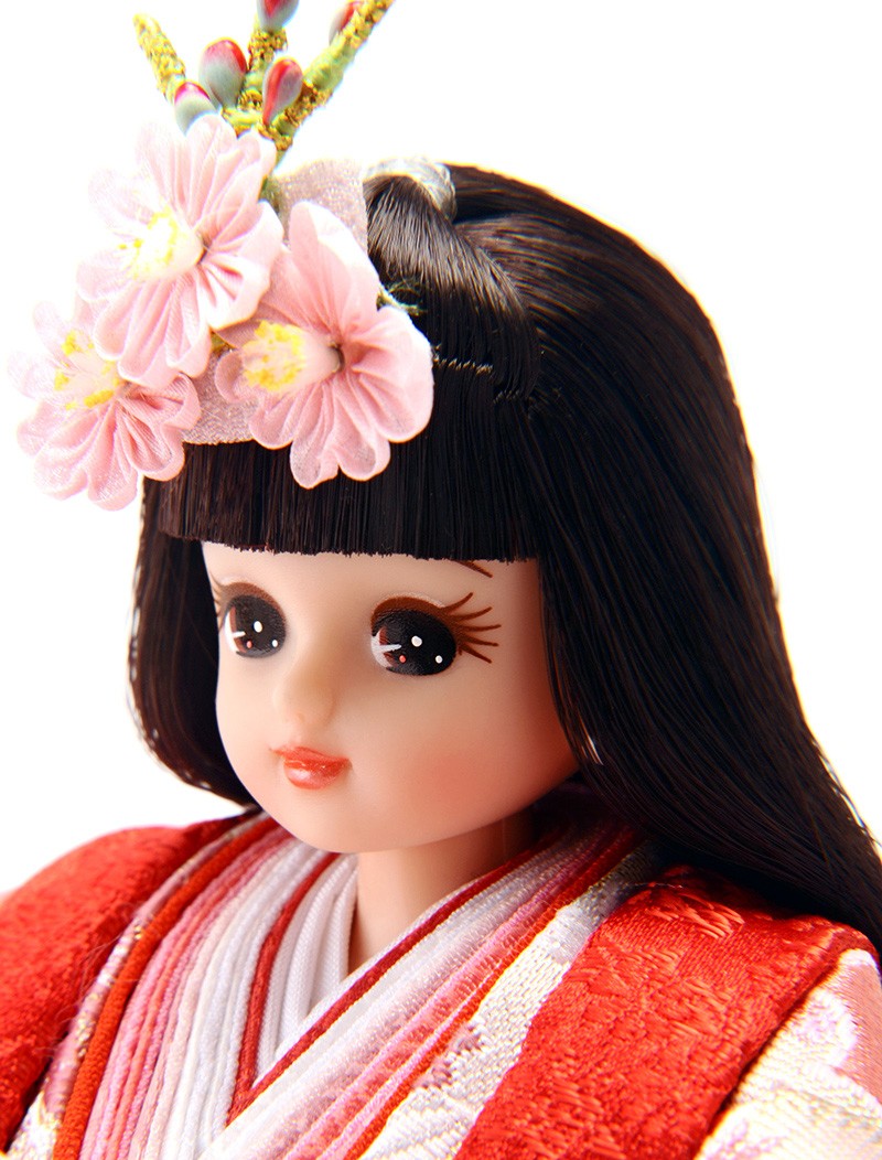 久月 雛人形 三段 シリアル入 【リカちゃん】【久月×タカラトミー