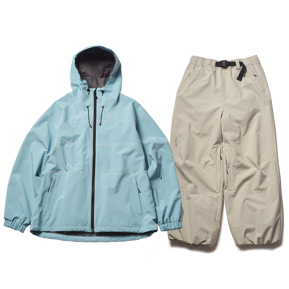 43DEGREES スノーボードウェア スキーウェア 上下セット メンズ