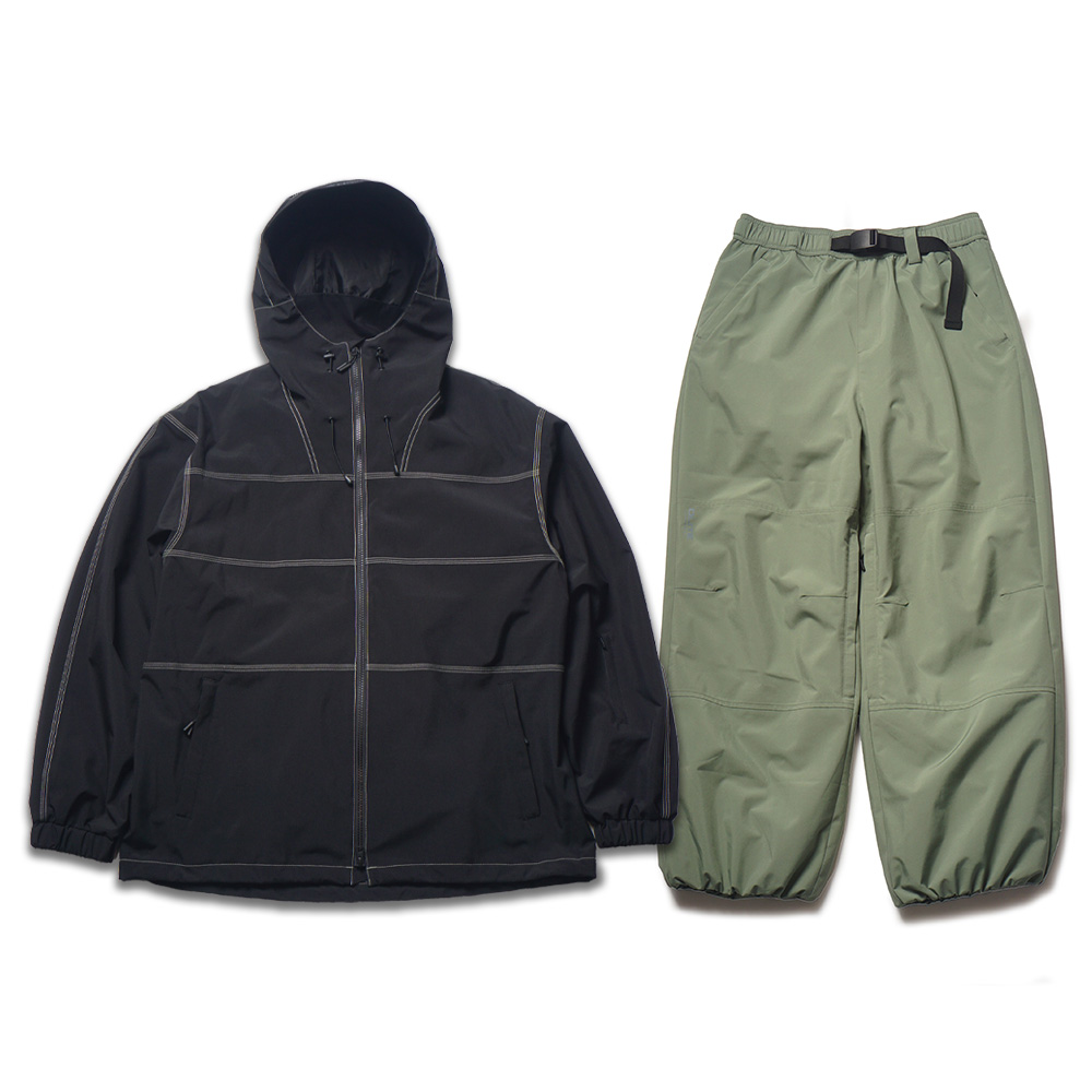 DLITE（ディライト） スノーボードウェア スキーウェア 上下セット C