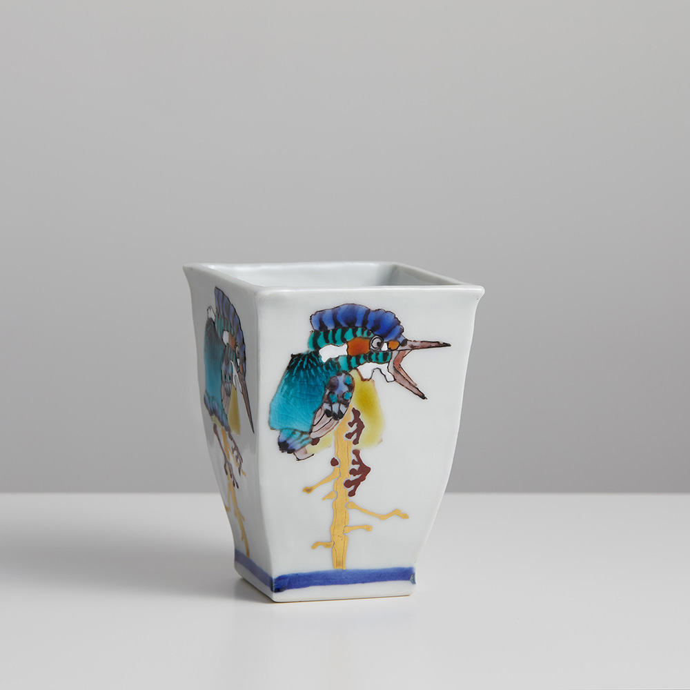 ぐい呑 川蝉 武腰潤|九谷焼ほんだ COREZO店|COREZO(コレゾ) これぞ北陸