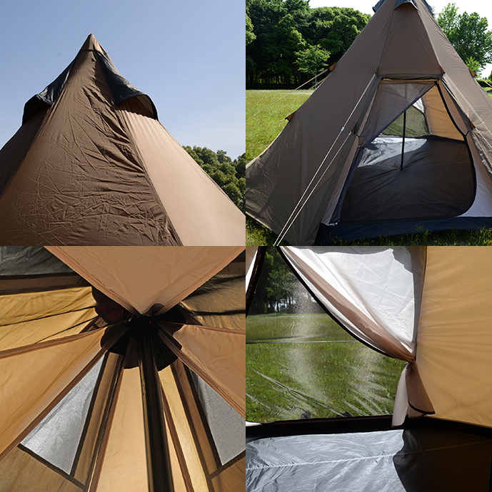 カナディアンイースト・新作テントシリーズ│ロッジ