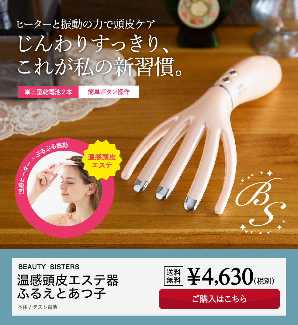 ルルド 【送料無料】 ルルド 温感頭皮エステ ふるえとあつ子 (AX-KX522