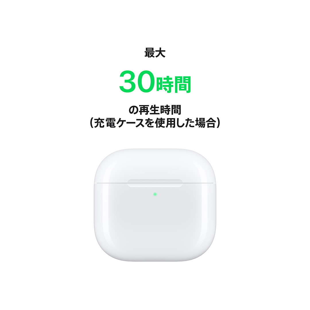 アクティブノイズキャンセリング搭載AirPods 4:Apple Rewards Store