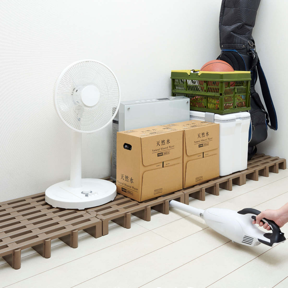 すのこ ジョイントパレット 10台セット プラスチック製（ スノコ 連結