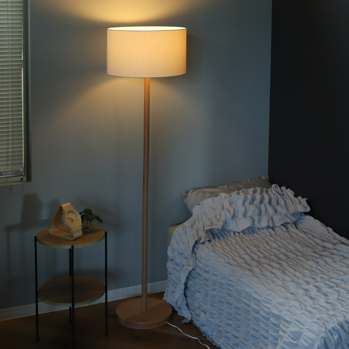 フロアライト LED対応 スタンダートフロアースタンド ナチュラル 北欧