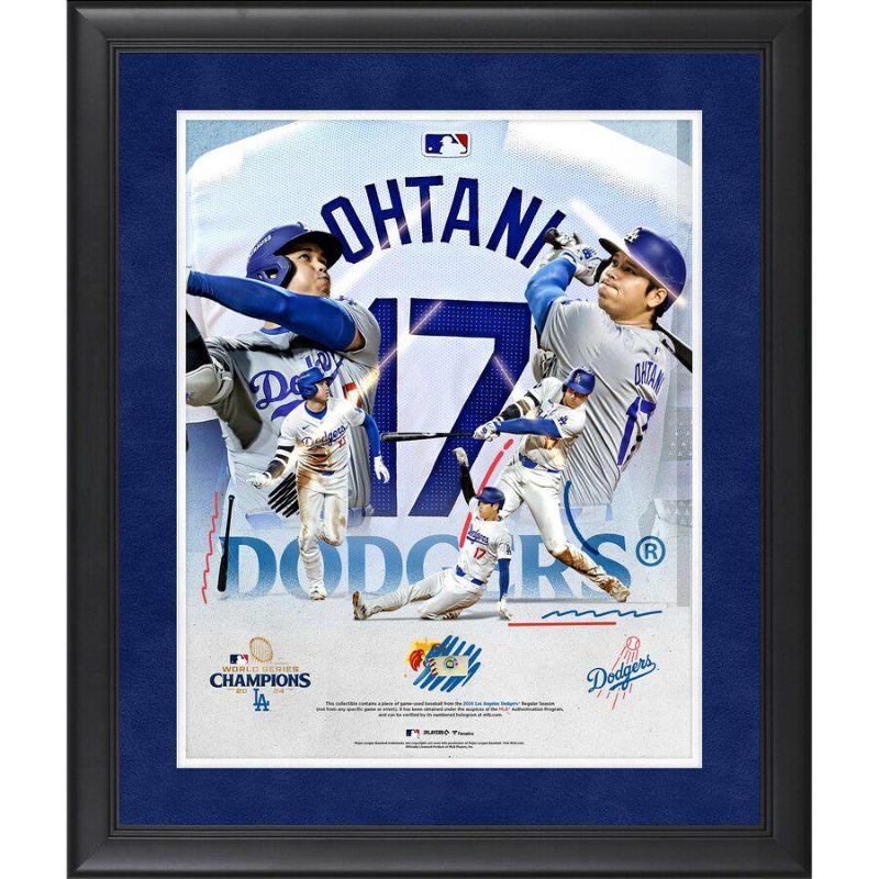 取寄商品】MLB 大谷翔平 ドジャース フォトフレーム 【海外版