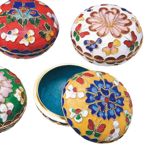 七宝焼小物入れ5個セット | JTBショッピング