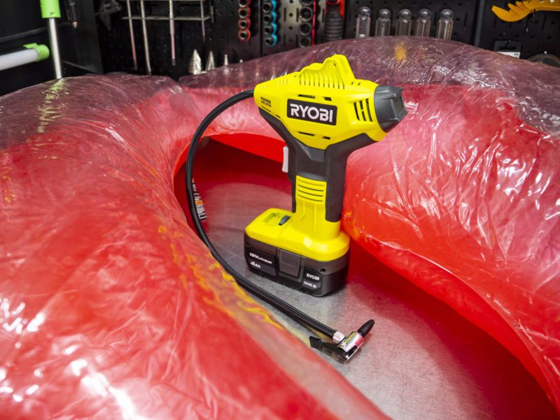 RYOBI P737D Inflator Video Review - Shop Tool Reviews