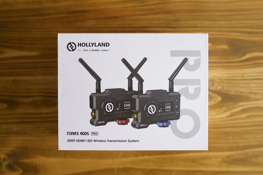 ワイヤレス映像伝送システム 「Hollyland MARS 400S PRO」レビュー